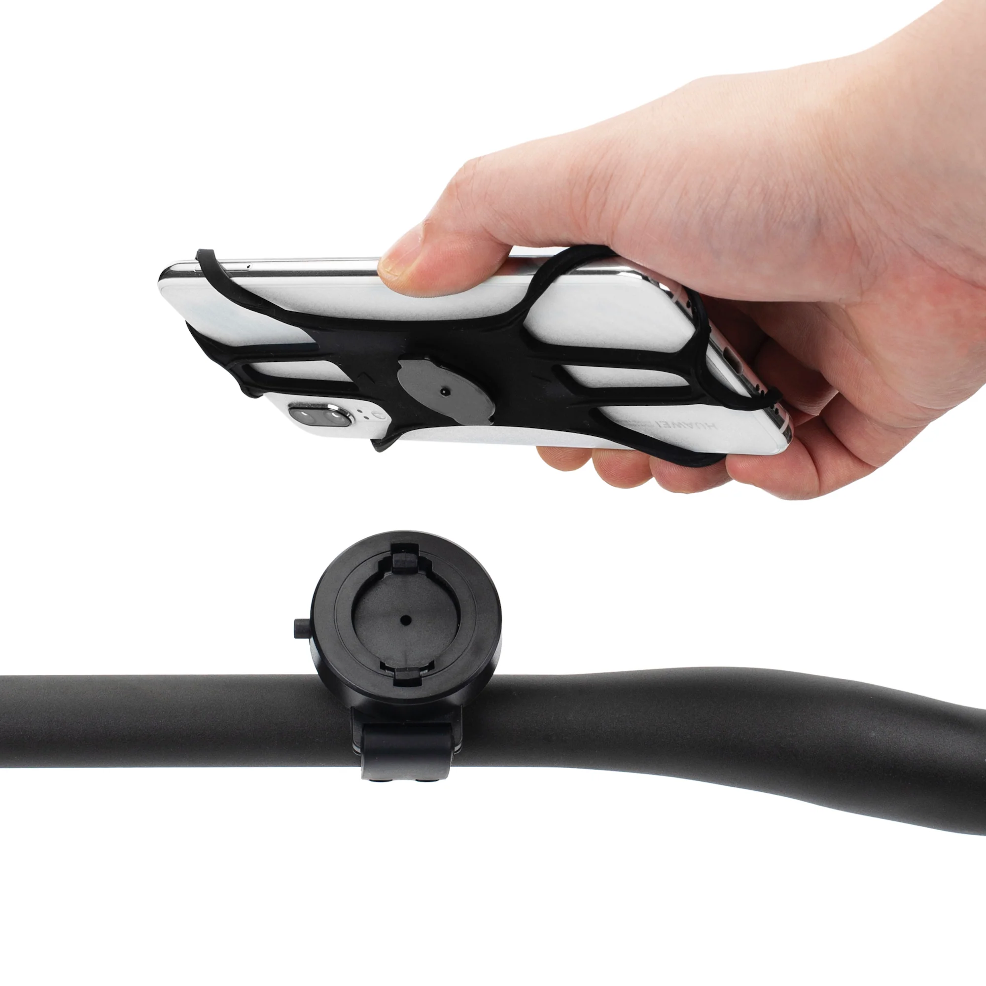 360 Degree Adjustable Silicone Electric Scooter Phone holder - Image 5